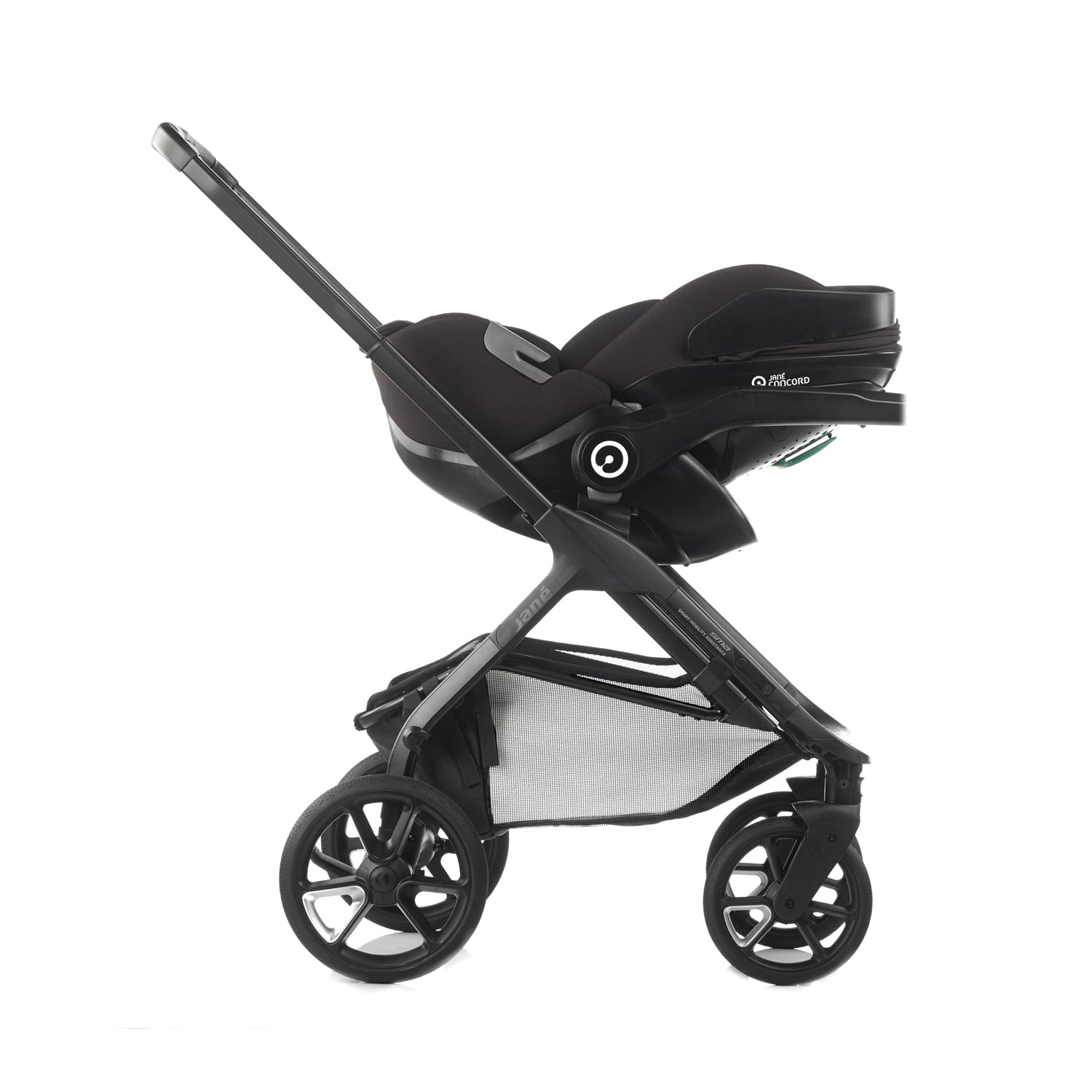 Jane Trider Lie-Flat 360 Baby Car Seat Bundle