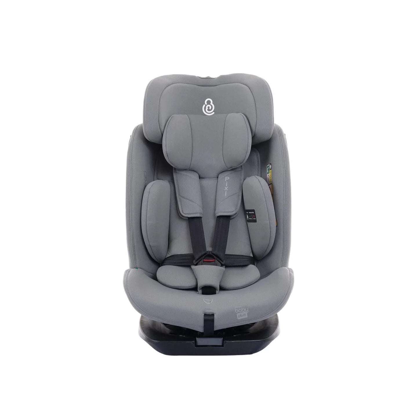 baby plus Pixi i-Size Car Seat - Grey