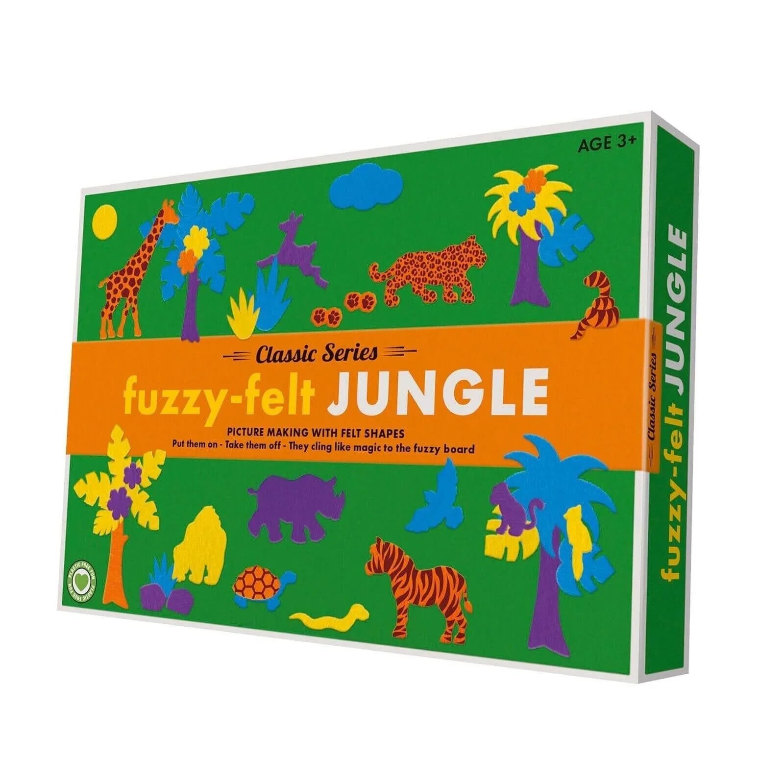 Fuzzy Felt Retro Classic - Jungle