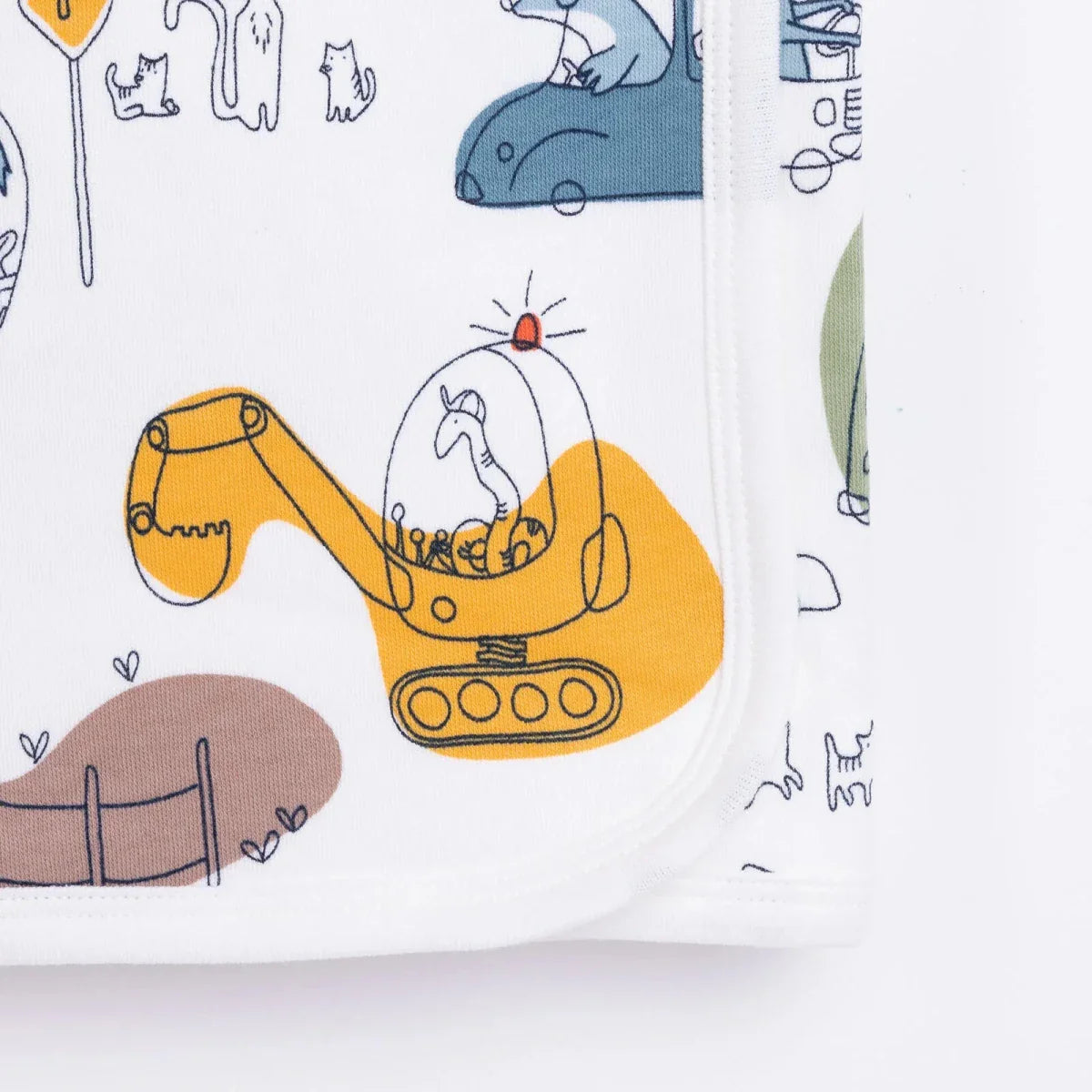 Little Dreams Boy Blanket - White