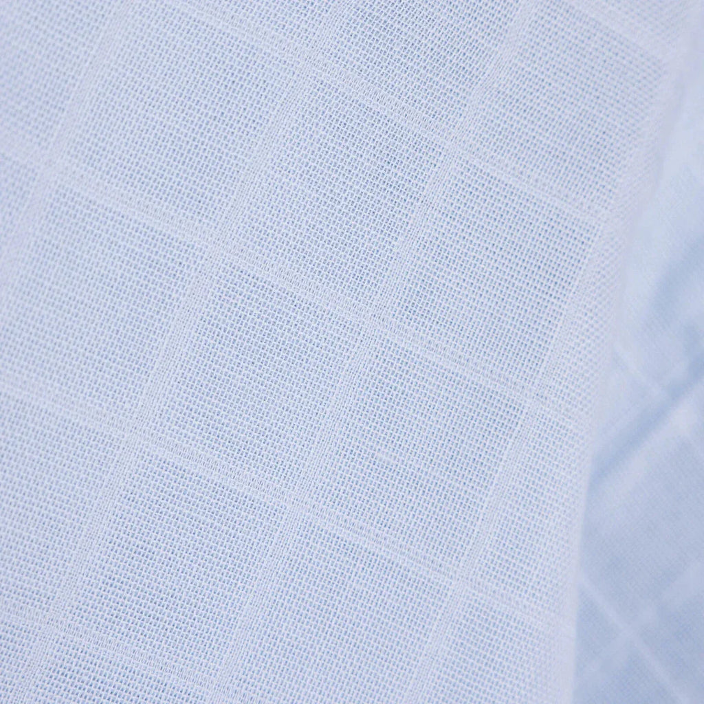 Little Dreams Boy Muslin Blanket - Blue