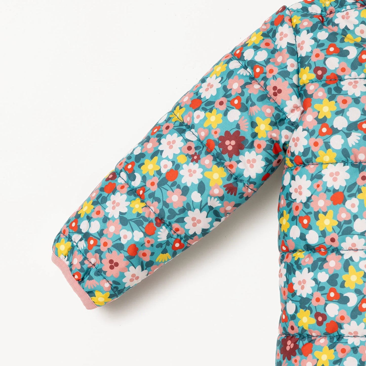 HelloBaby Baby Girl Floral Printed Coat - Printed