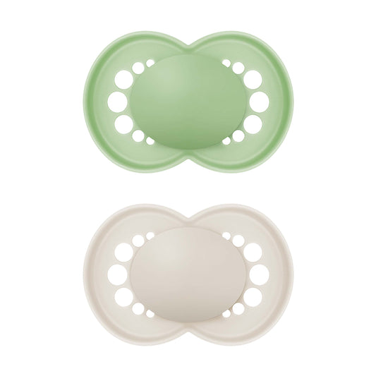MAM Original Soother (6months+) - Plain Unisex (Pack of 2)
