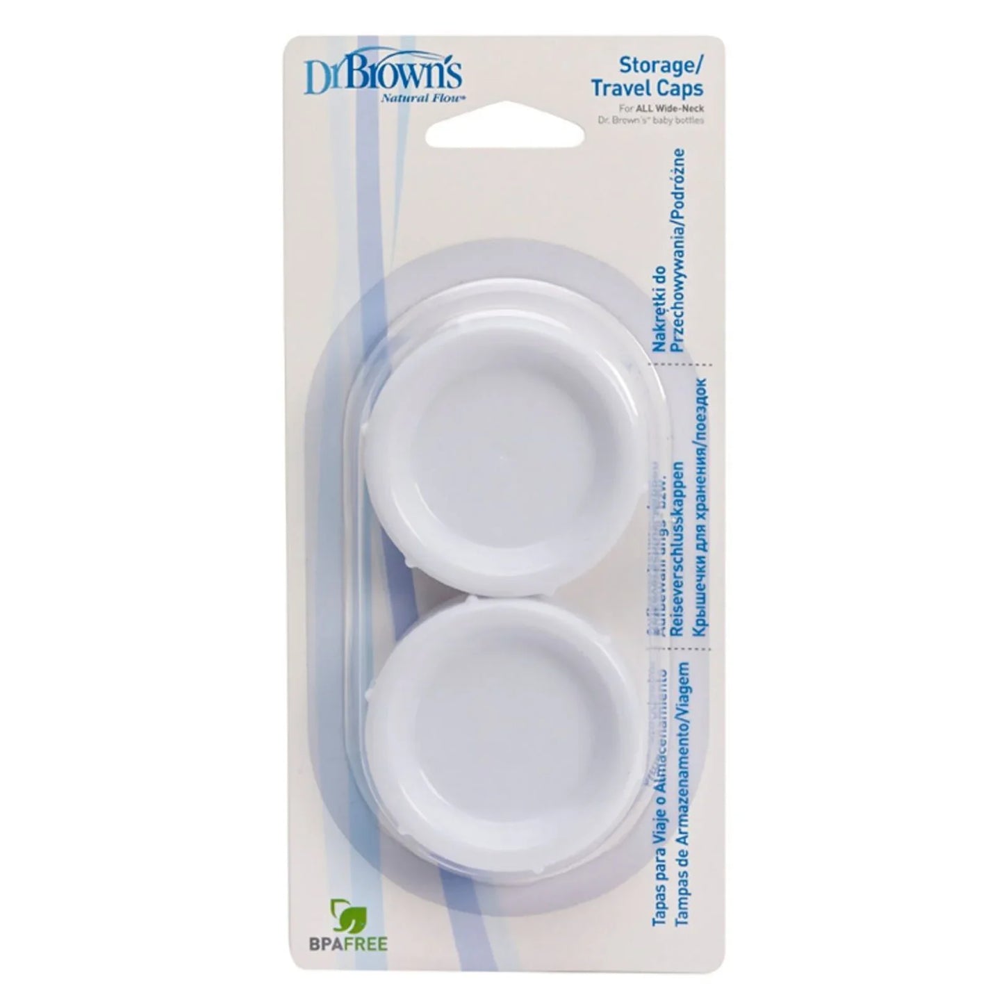 Dr. Brown's Travel Caps Wide Neck