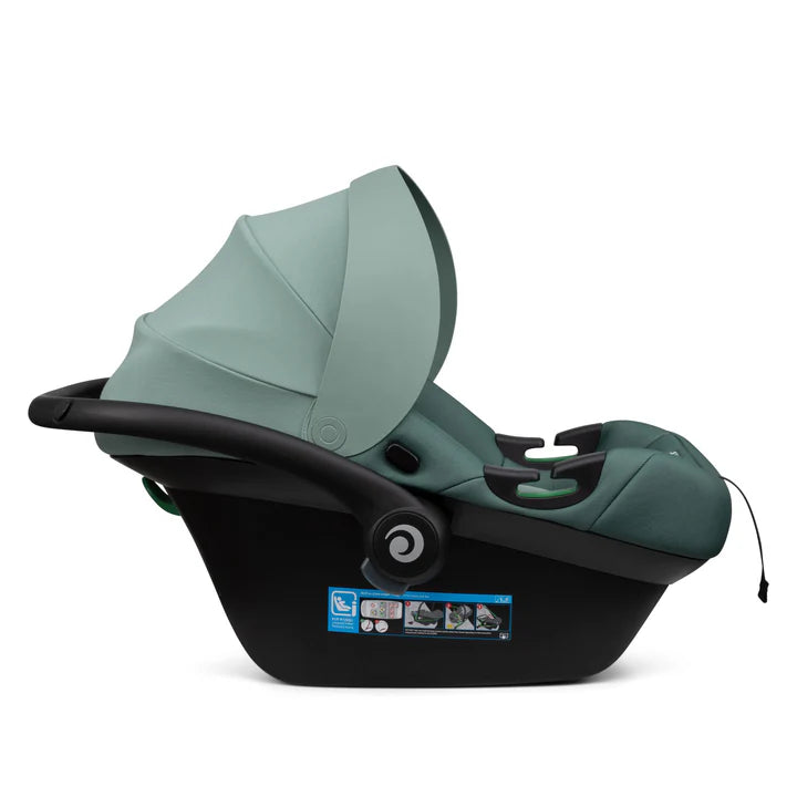Tutis Elo Lux i-Size Car Seat (Available in Black/Grey/Mint)