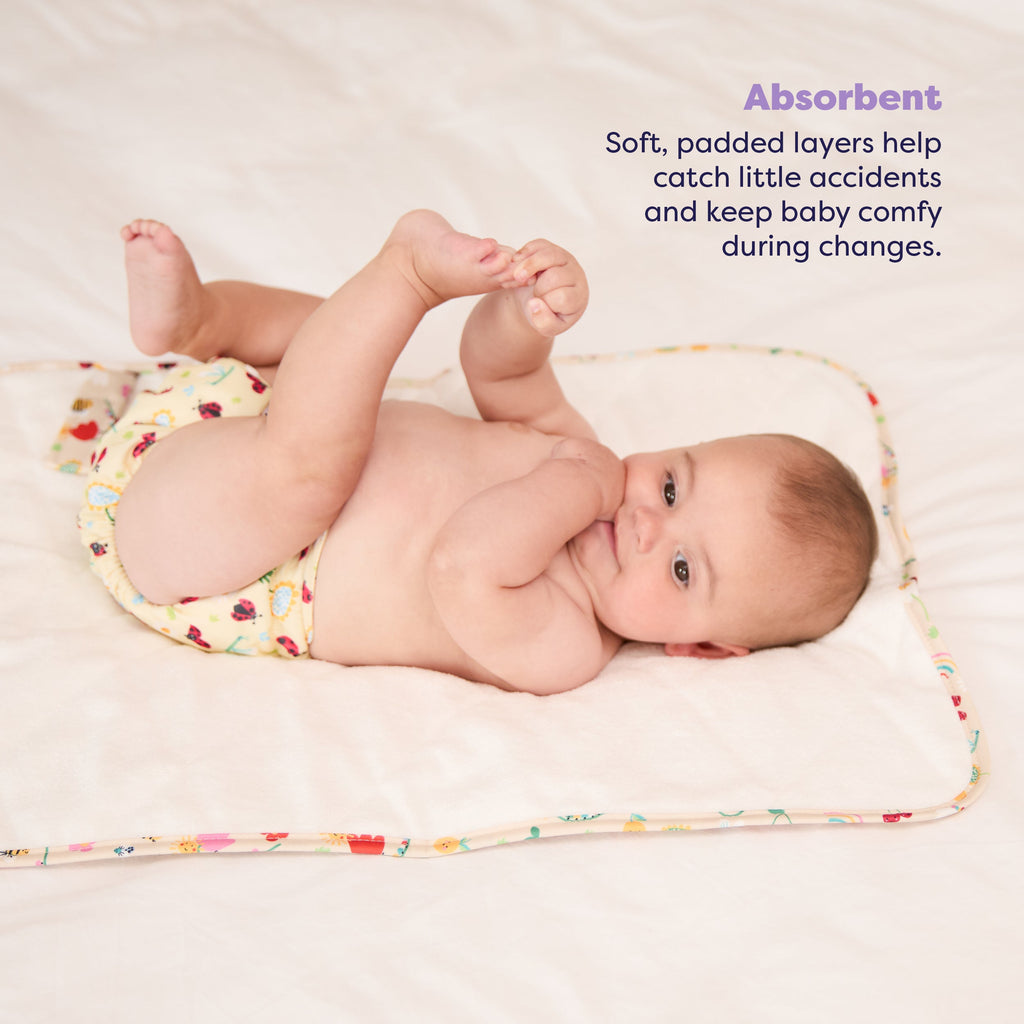 On-The-Move Baby Changing Mat in Sunshine Friends