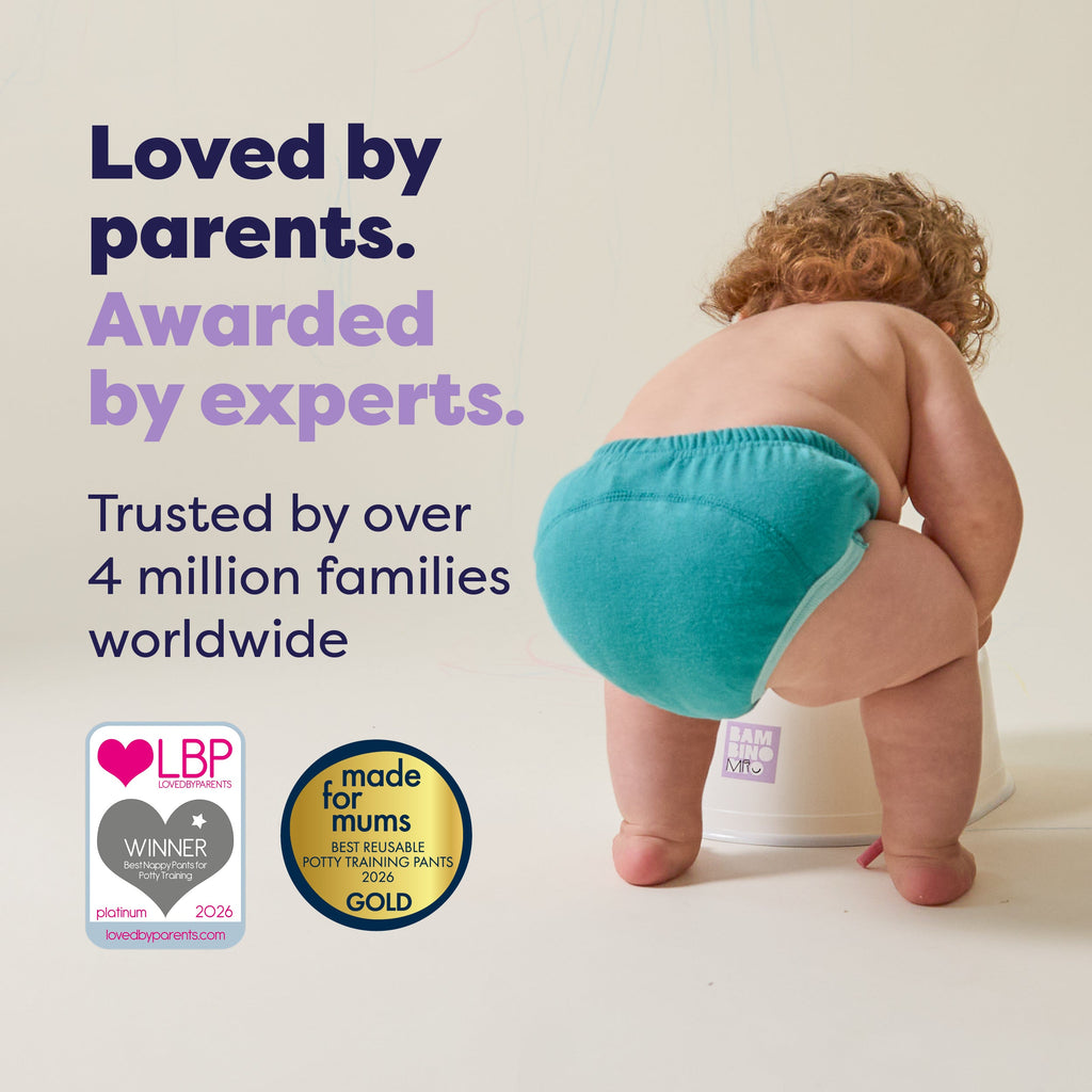 NEW: 3 Pack Reusable Potty Training Pants in Pink - Elite Design
