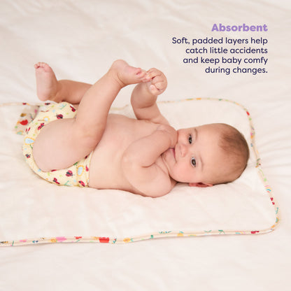 The Everything Reusable Nappy Bundle in Garden Party