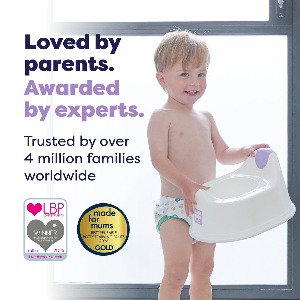 NEW: 3 Pack Reusable Potty Training Pants in Beary Cute - Elite Design