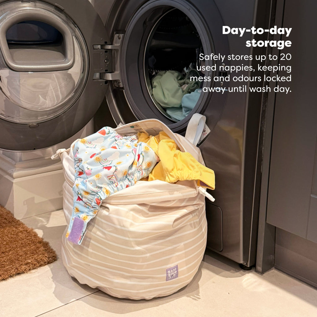 The Everything Reusable Nappy Bundle in Wild Life and Pastels