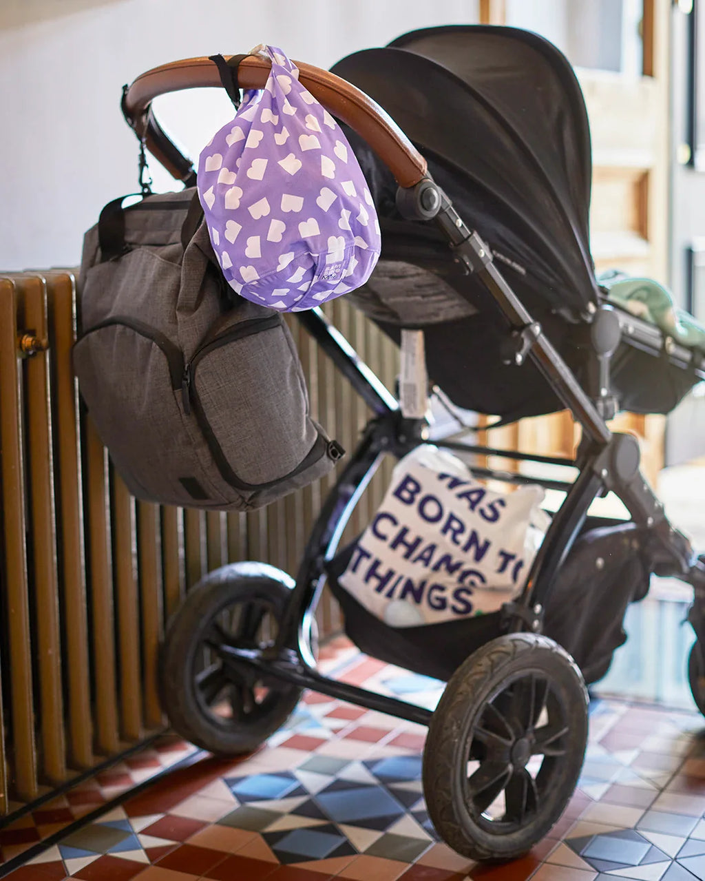 Out & About Wet Nappy Bag in Cloud Nine