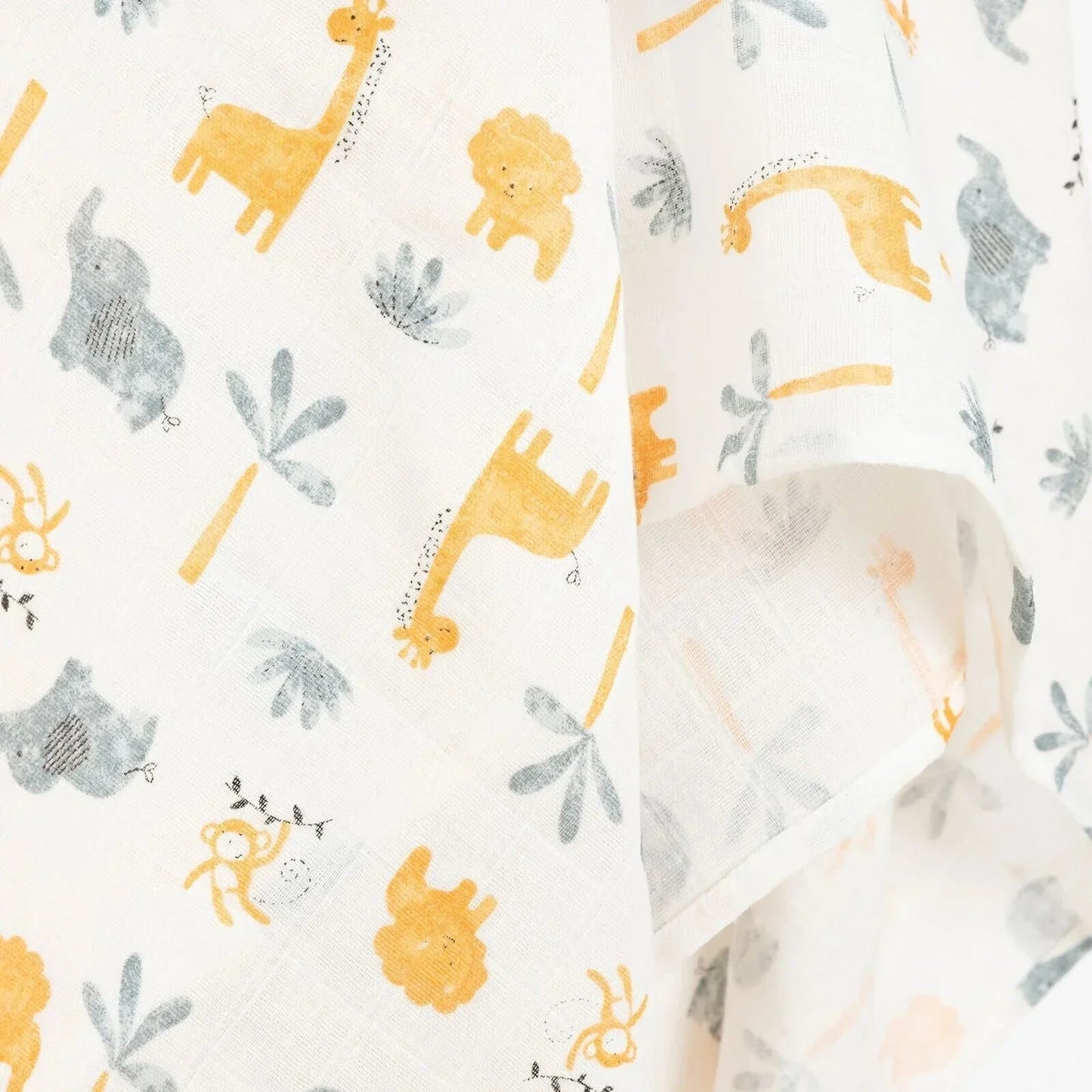 Little Dreams Boy Muslin Blanket - Printed