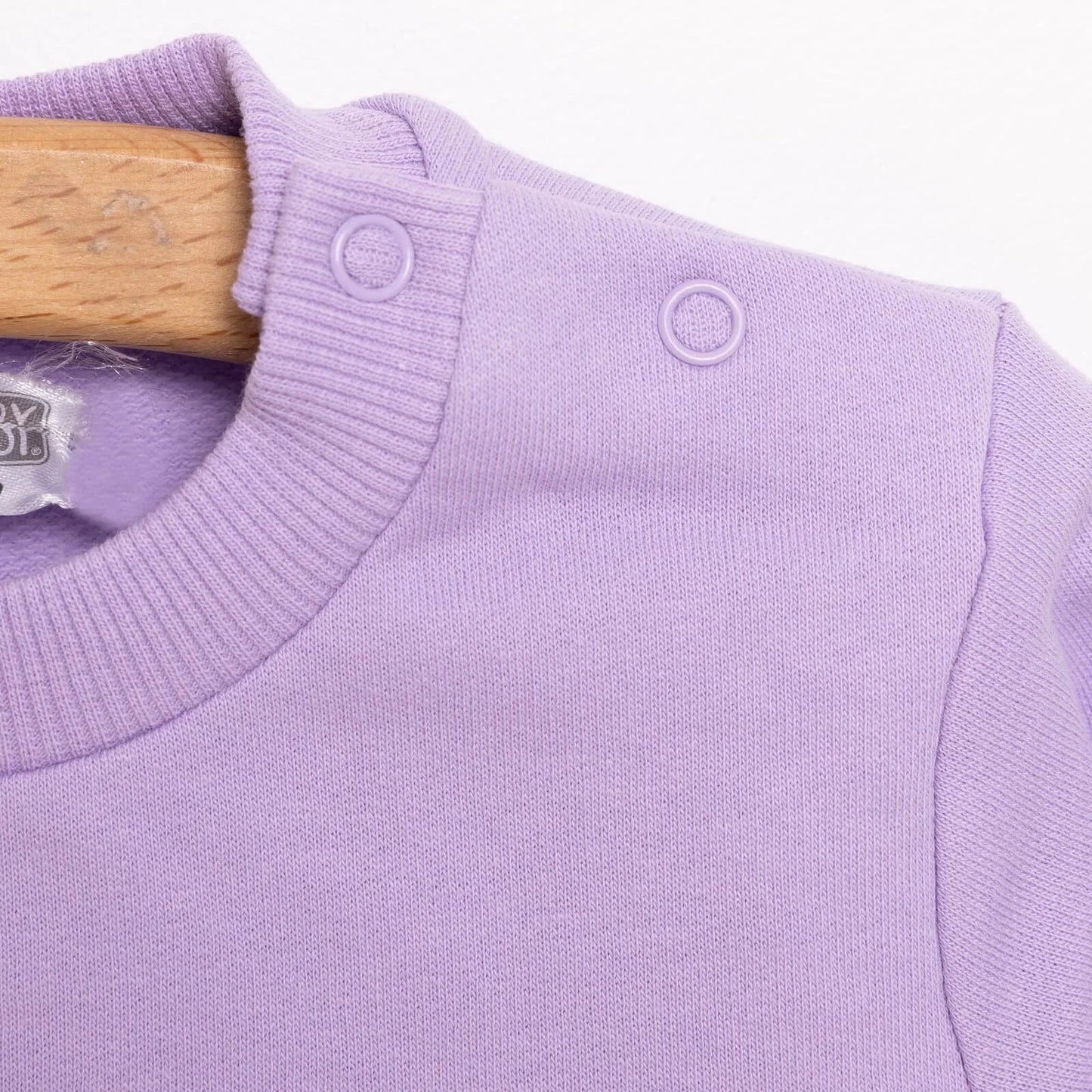 HelloBaby Baby Girl Unicorn Printed Sweatshirt - Purple