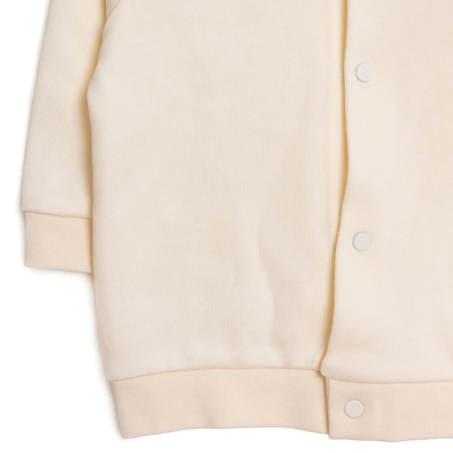 HelloBaby Basic Rib Cardigan - Ecru