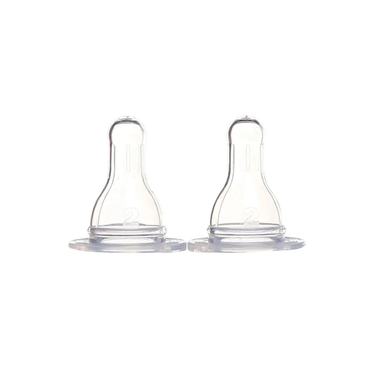 baby plus Anti Colic Bottle Teat Level 2 Pack of 2