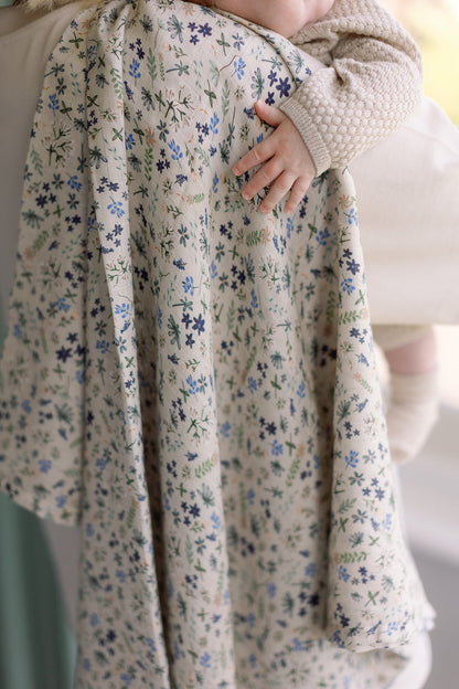 Wildflower Large Swaddle Muslin