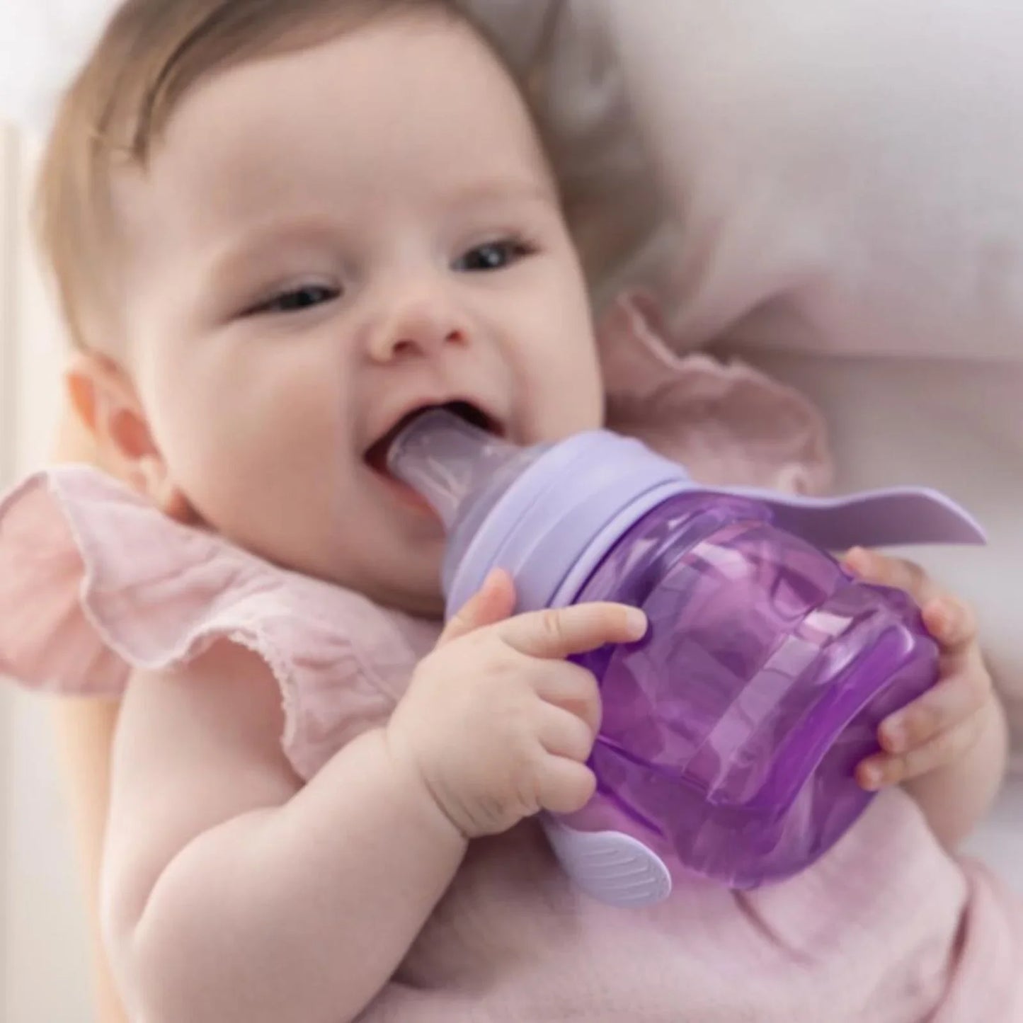 Mooma Kindy Learner Bottle 200ml - Purple