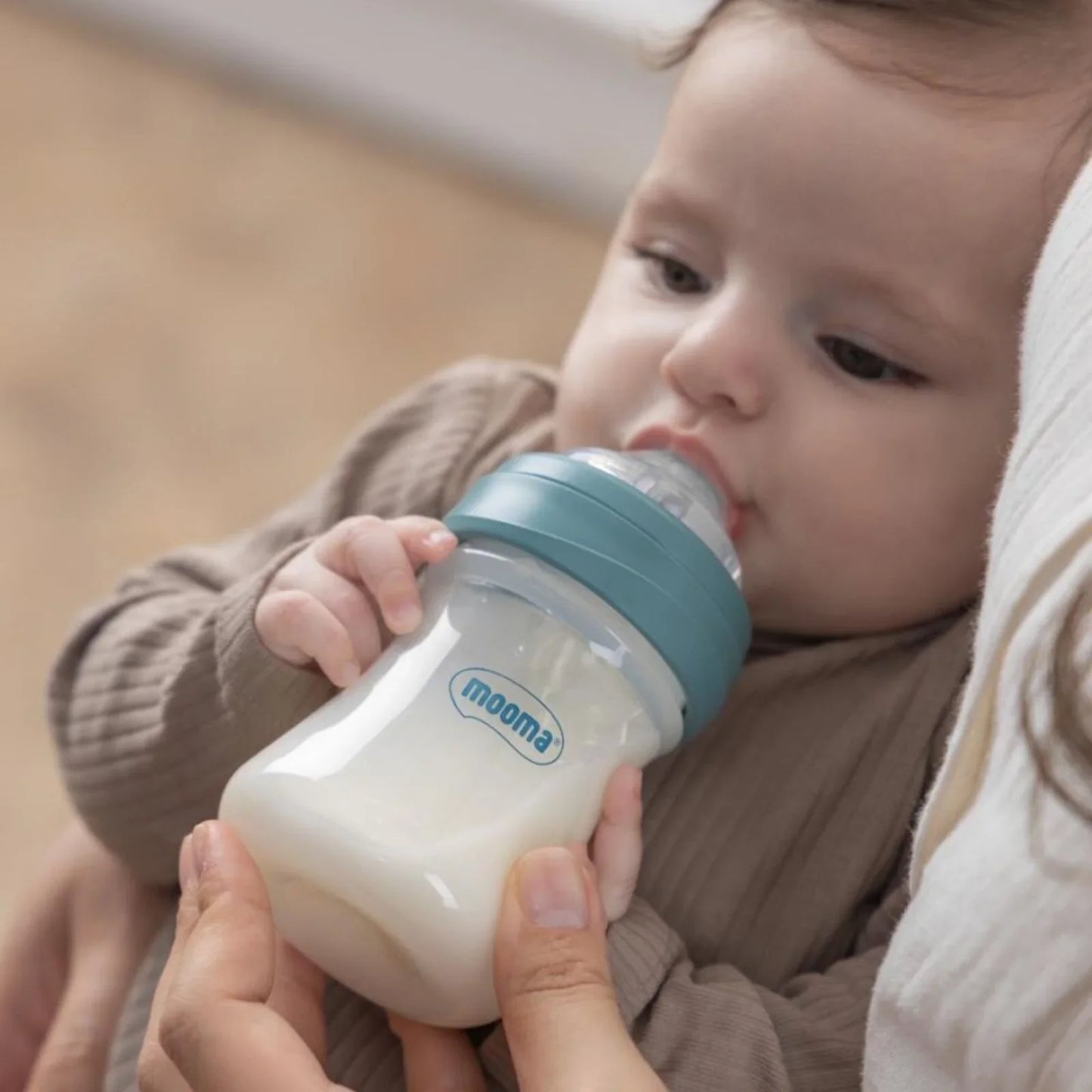 Mooma Kindy Feeding Bottle Starter Set - Ball Blue