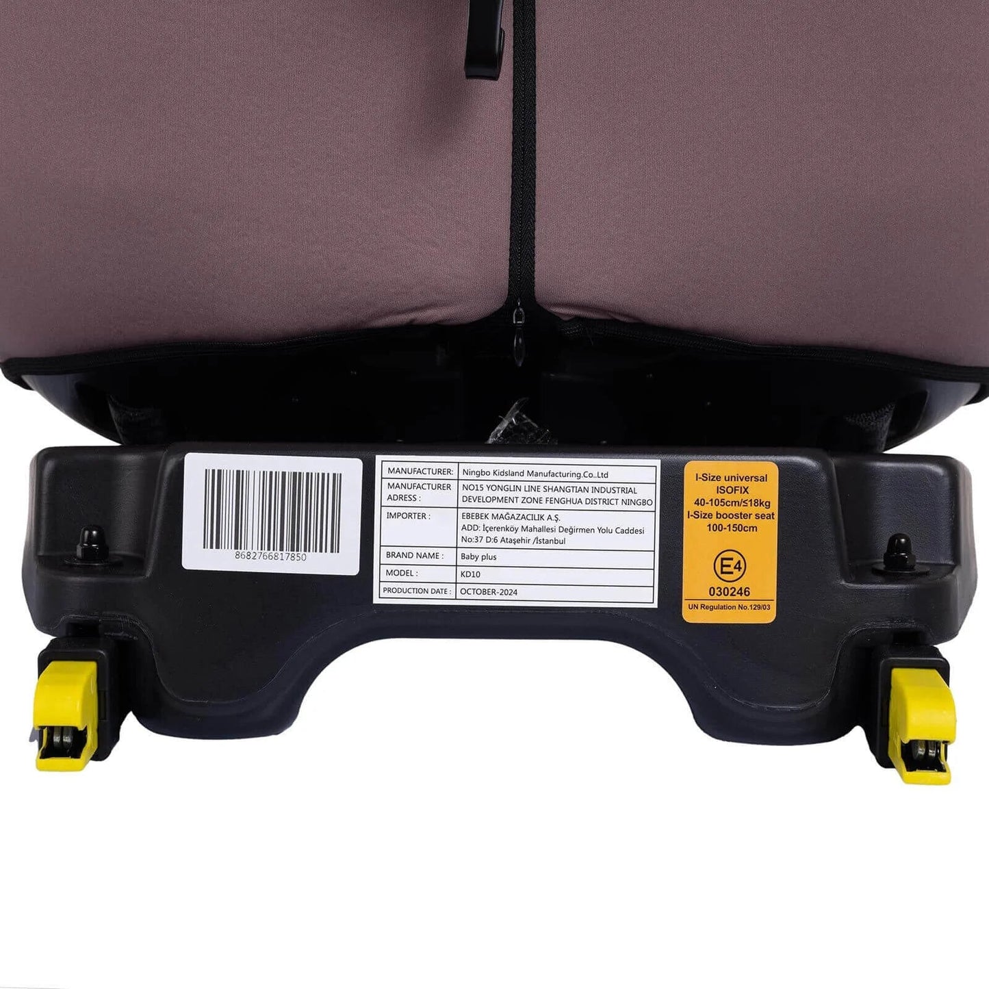 baby plus Pixi I-Size Car Seat - Pink