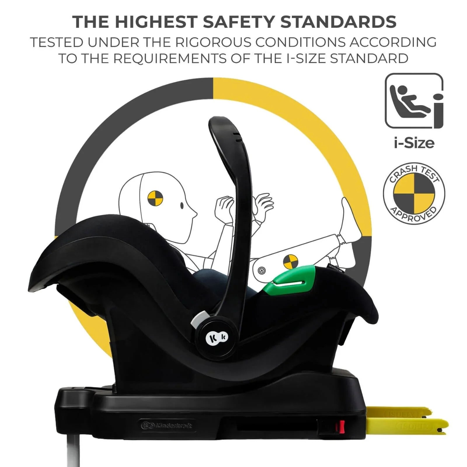Kinderkraft Newly Mink Pro 4-in-1 Travel System - Classic Black