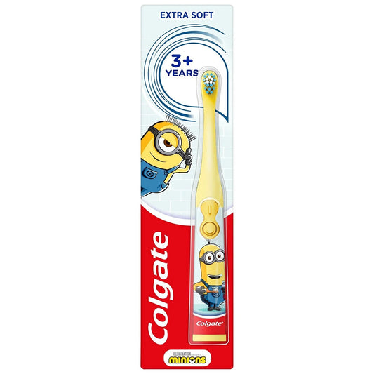 Colgate Minions Extra Soft Battery Toothbrush 3+ years