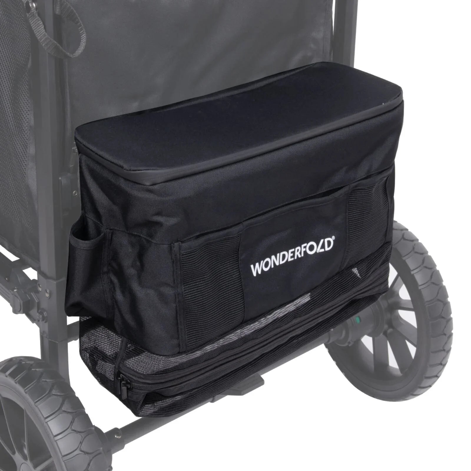 Wonderfold W2 Luxe Pro Stroller Wagon - Charcoal Grey