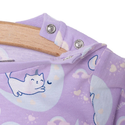 HelloBaby Girl Long Sleeve Pyjamas Set - Purple