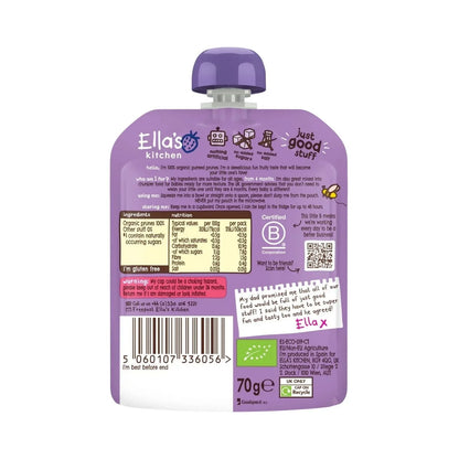 Ella's Kitchen Organic Prunes First Tastes Baby Food Pouch 4+ months 70g