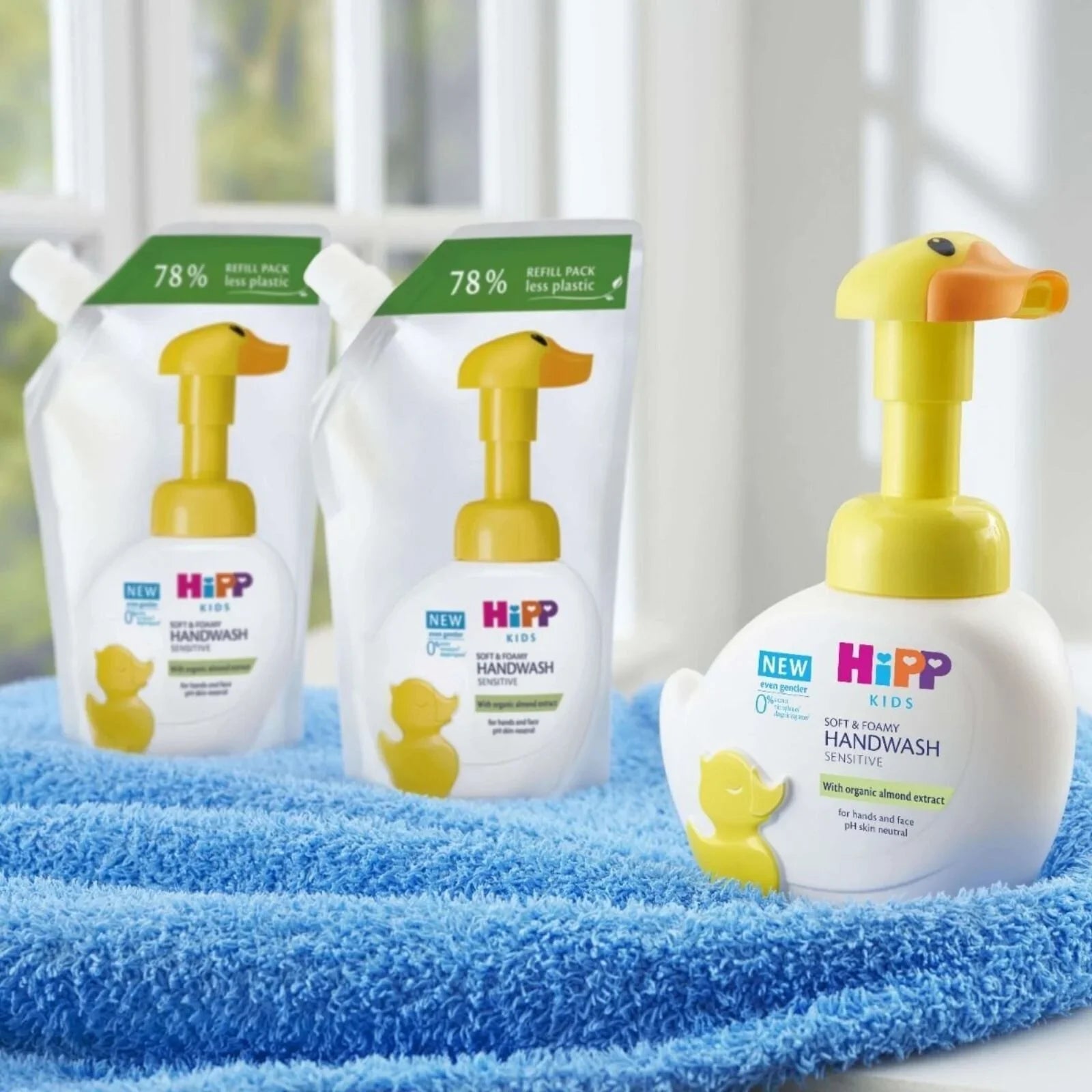 HiPP Kids Soft & Foamy Handwash Duck Refill 250ml Packs