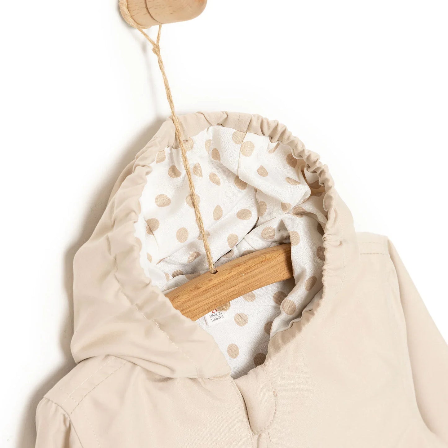 Midimod Girl Raincoat - Beige