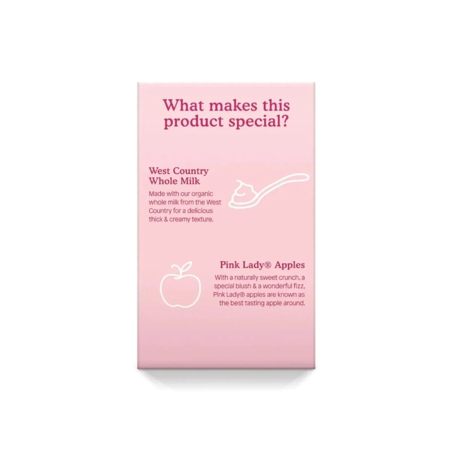 Little Freddie Organic Pink Lady Greek Style Yoghurt Baby Food Pouch Multipack 6+ months 600g (6x100g)