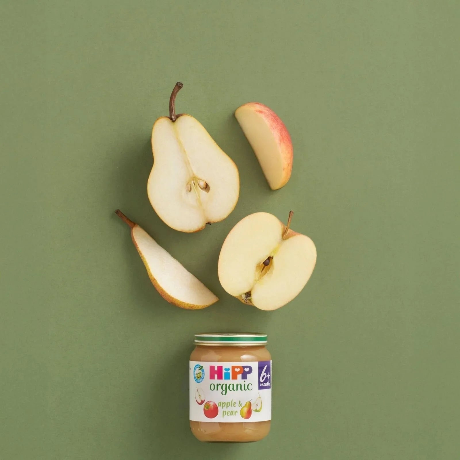 HiPP Organic Apple & Pear Jar 6+ months 125g