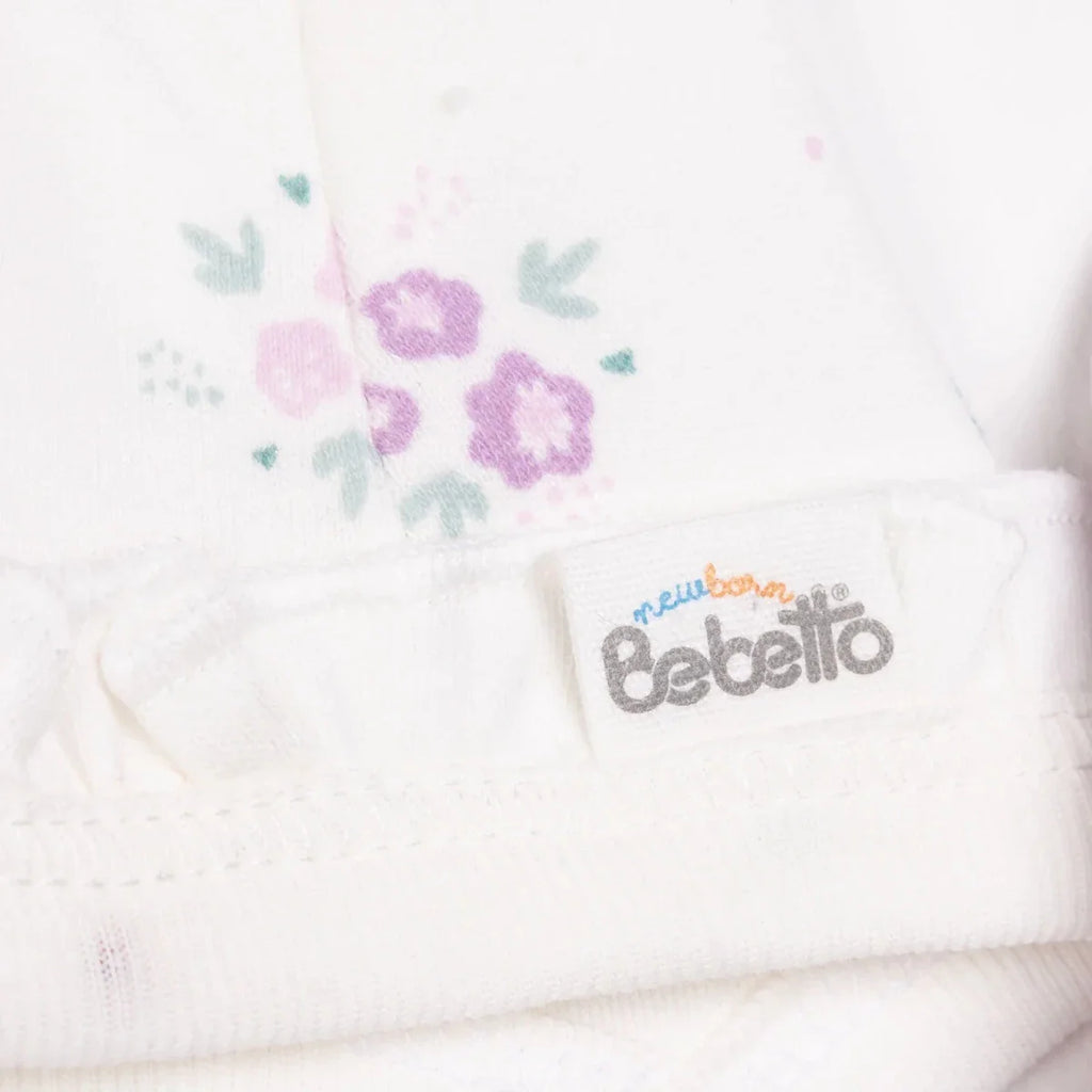 Bebetto Flowers Girl Hat - Purple