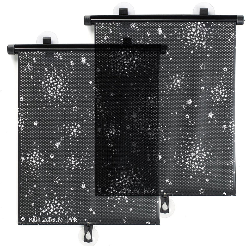 Jané 2 Pack Roller Blinds Car Sunshade Curtains 50x36cm