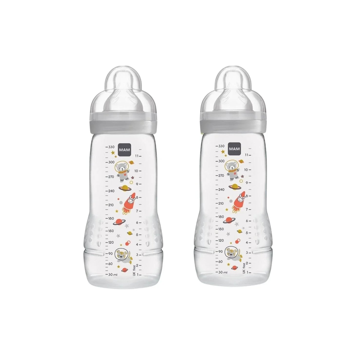 MAM Easy Active Bottle 330ml Unisex Pack of 2