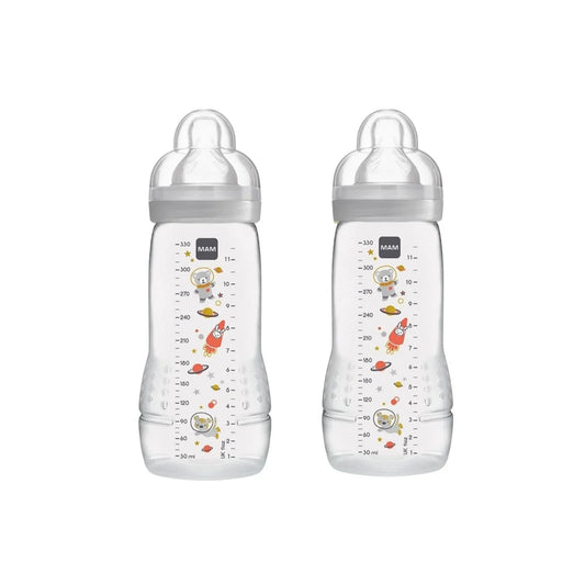 MAM Easy Active Bottle 330ml Unisex Pack of 2