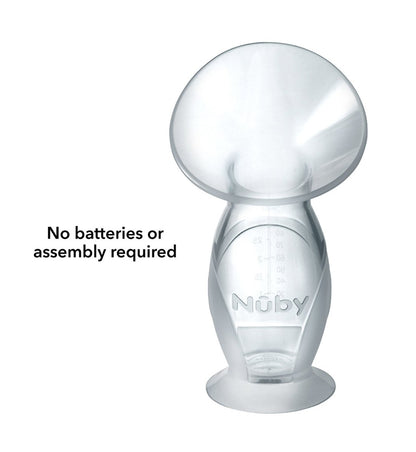 Nuby Silicone Manual Breast Pump