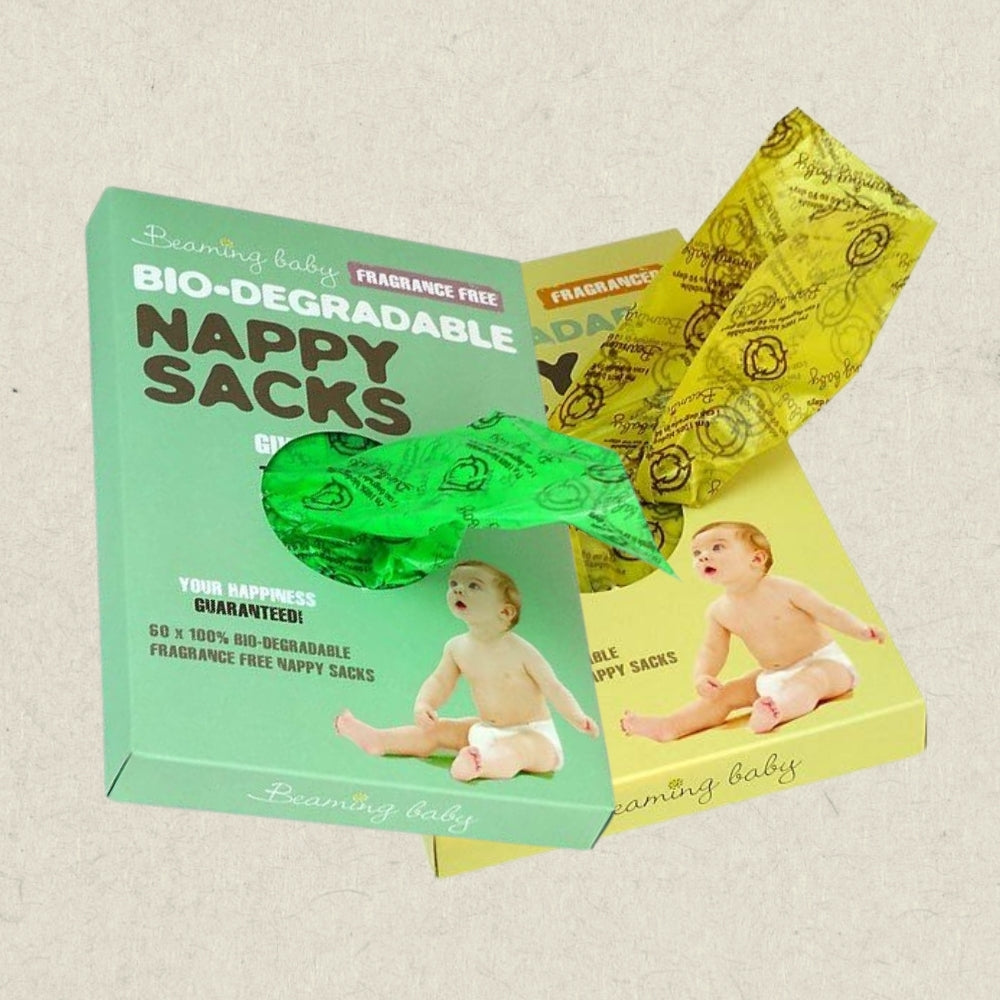 60 Pack of Biodegradable Nappy Sacks