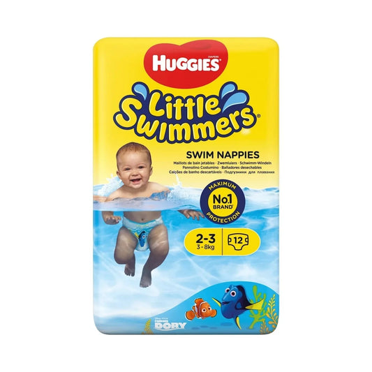 Huggies Little Swimmers Baby Size 2-3 Swim Pants - 12 nappies