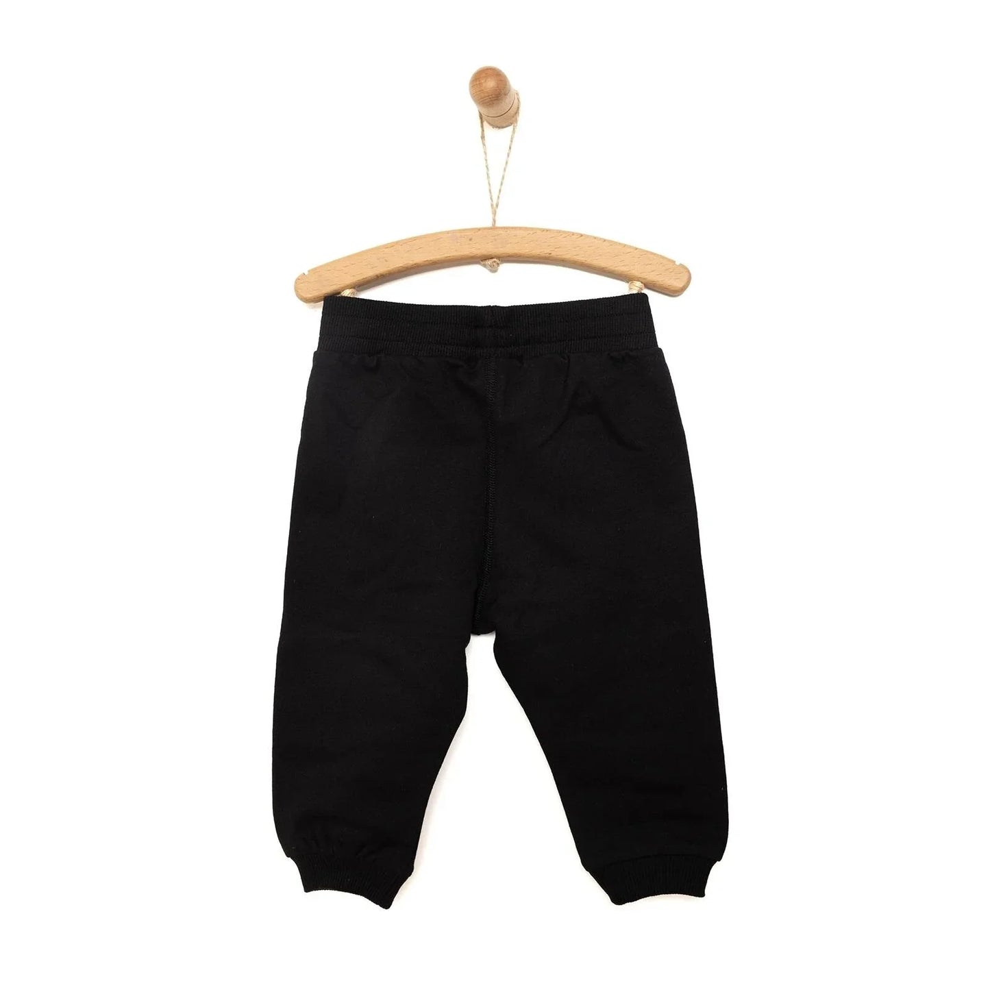 HelloBaby Baby Boy Joggers - Black