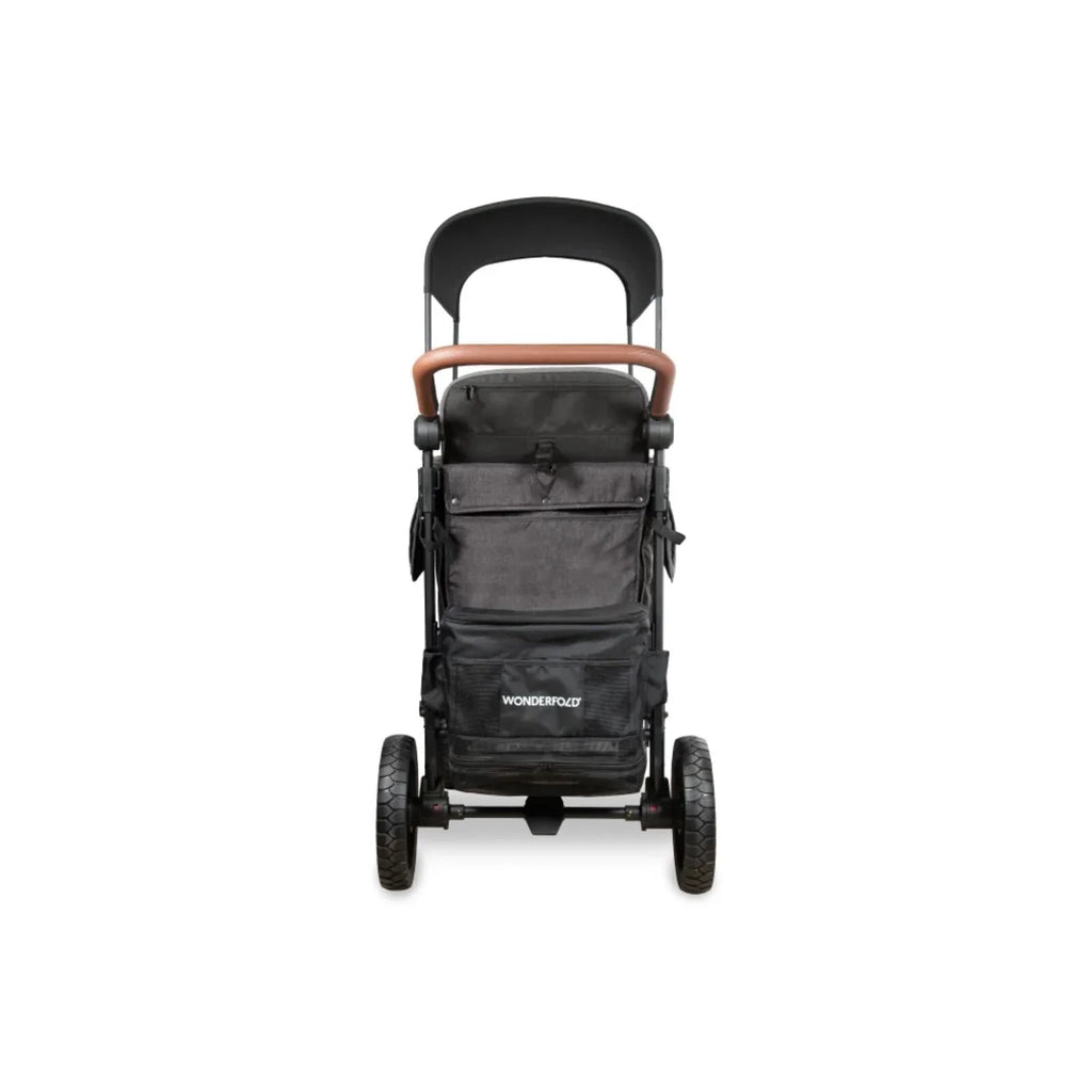 Wonderfold W2 Luxe Pro Stroller Wagon - Charcoal Grey