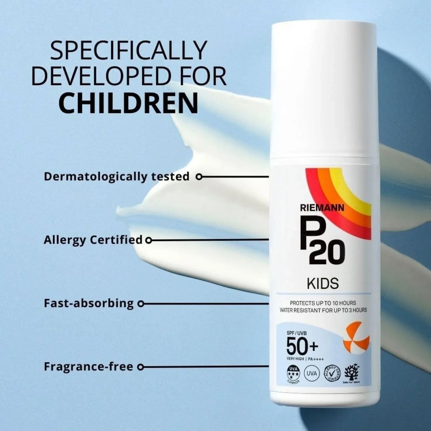 P20 Kids SPF 50+ Sun Cream 100ml
