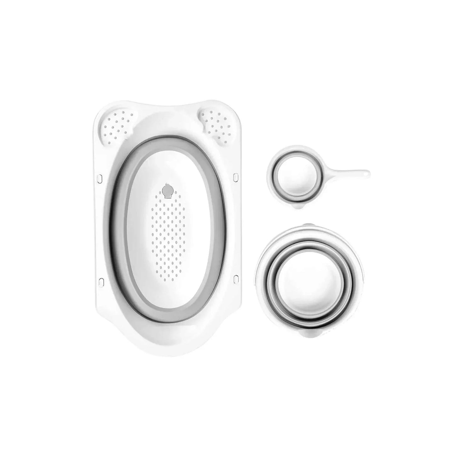 baby plus Foldable Bathtub Set 3 Pcs