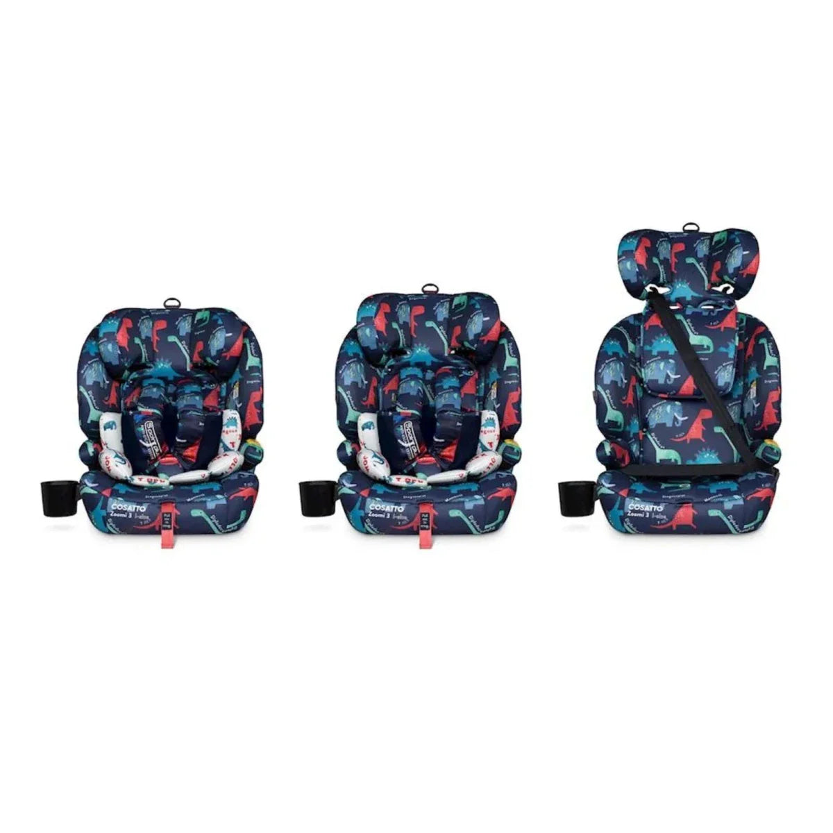 Cosatto Zoomi 3 i-Size Car Seat - D is For Dino