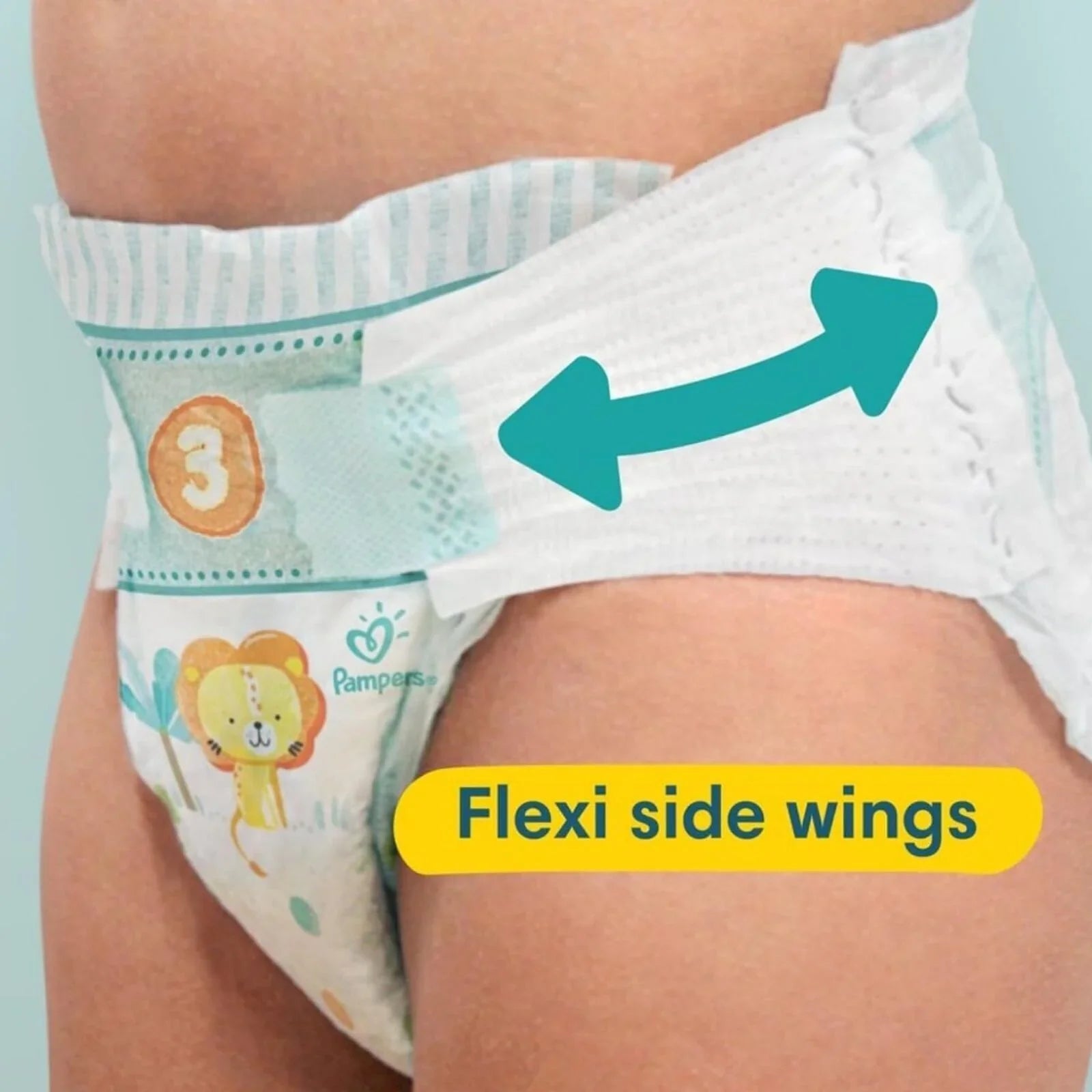 Pampers Baby Dry Size 3 Jumbo Pack - 98 nappies