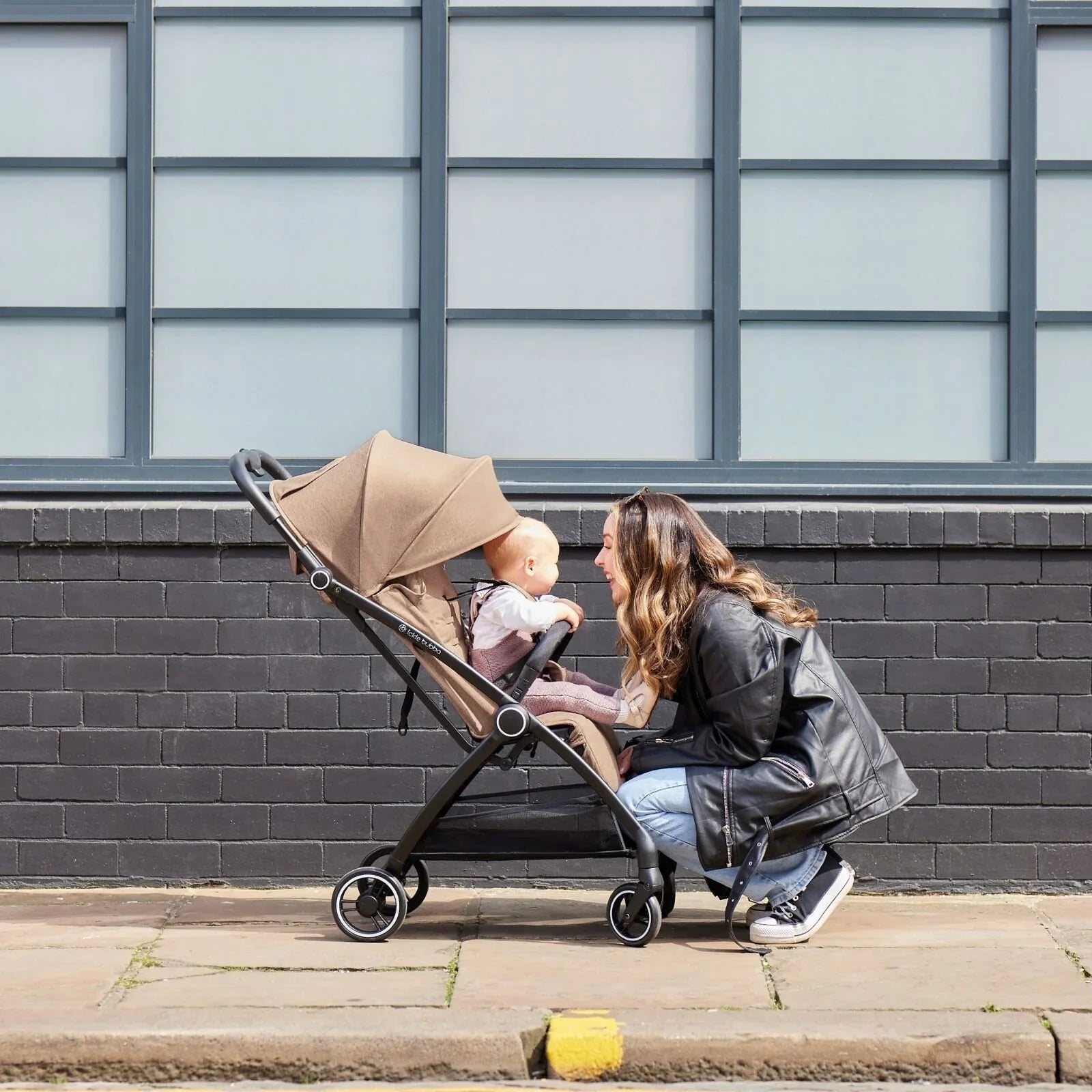 Ickle Bubba Aries Autofold Stroller - Black