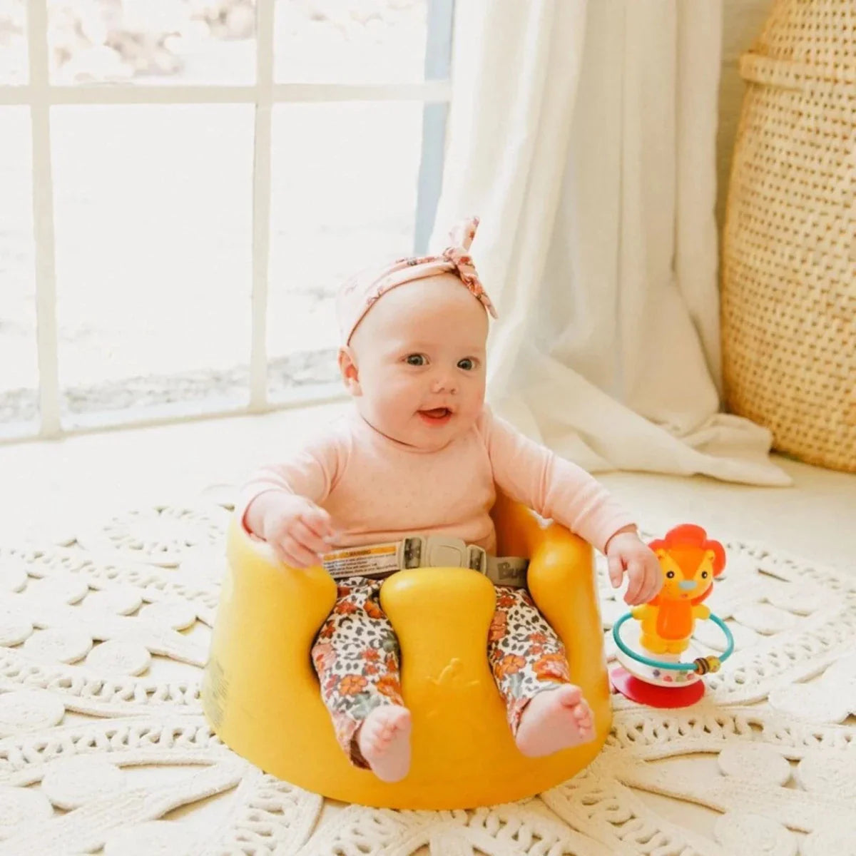 Bumbo Floor Seat 3-12 months - Mimosa Yellow