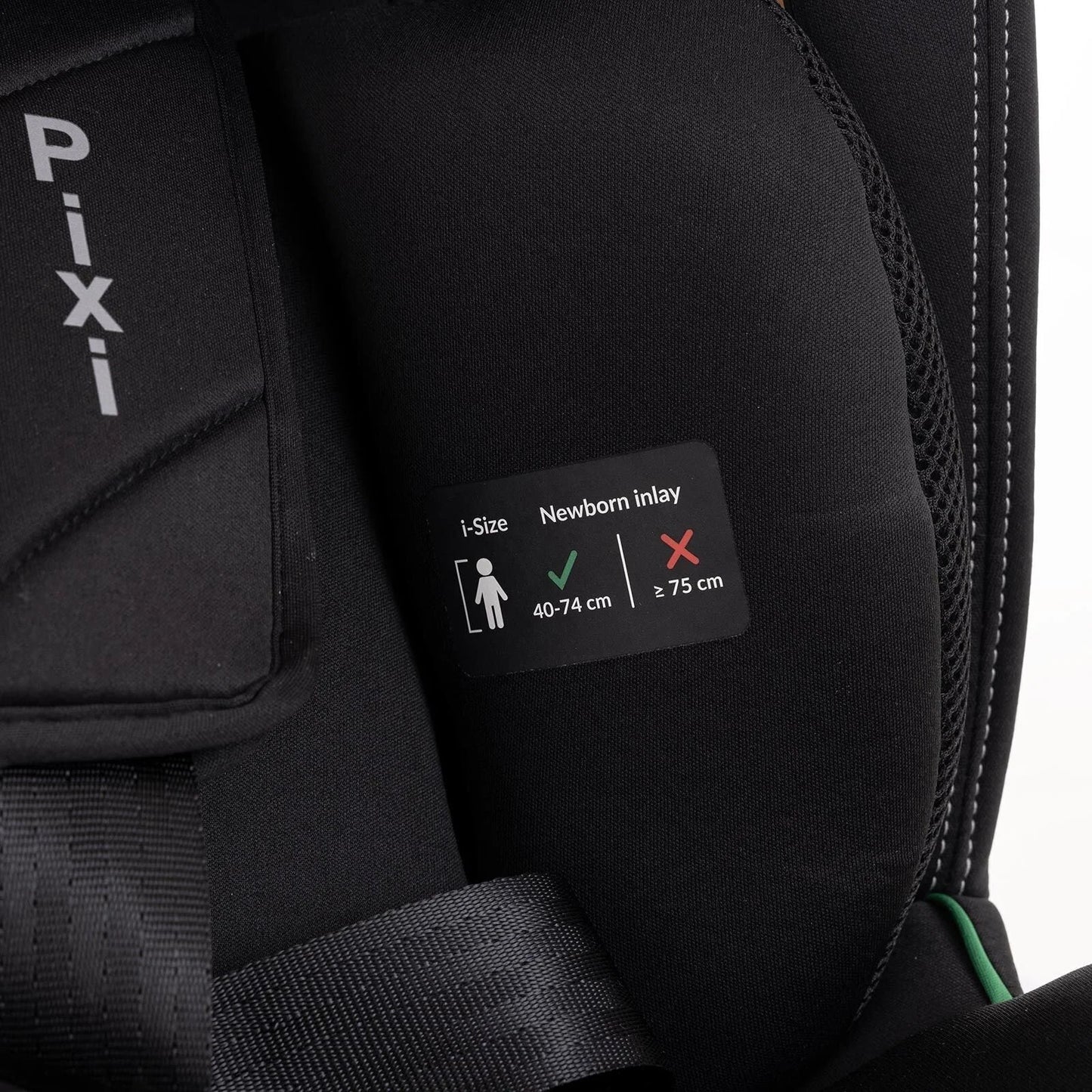 baby plus Pixi i-Size Car Seat - Black