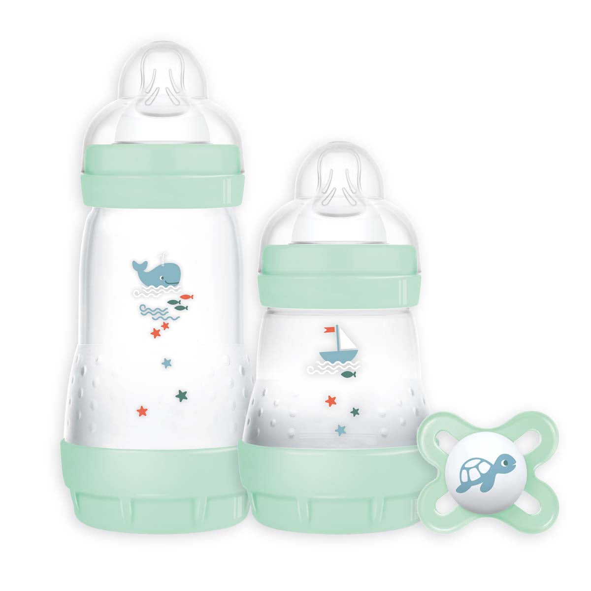 MAM Newborn Essentials Starter Set (Available in Cream Linen/Pink/Sage Green) - DESIGN MAY VARY TO IMAGE SHOWN