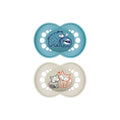 MAM Original Soother 6-18 months Pack of 2 - Blue